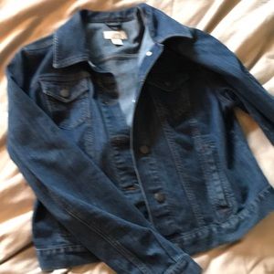 Loft Denim Cropped Jacket